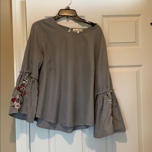 Long sleeve blouse